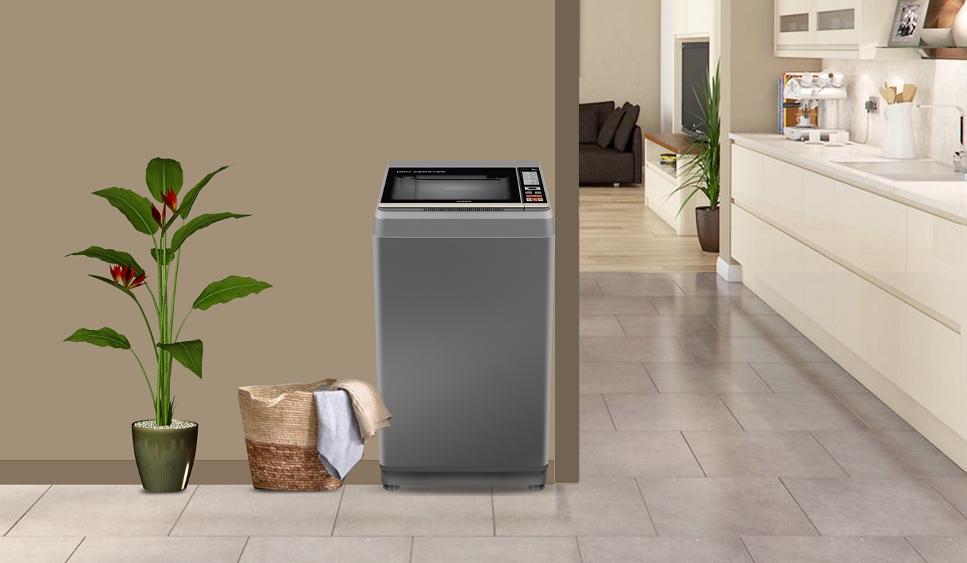 Máy giặt Aqua Inverter 9 kg AQW-DK90CT.S