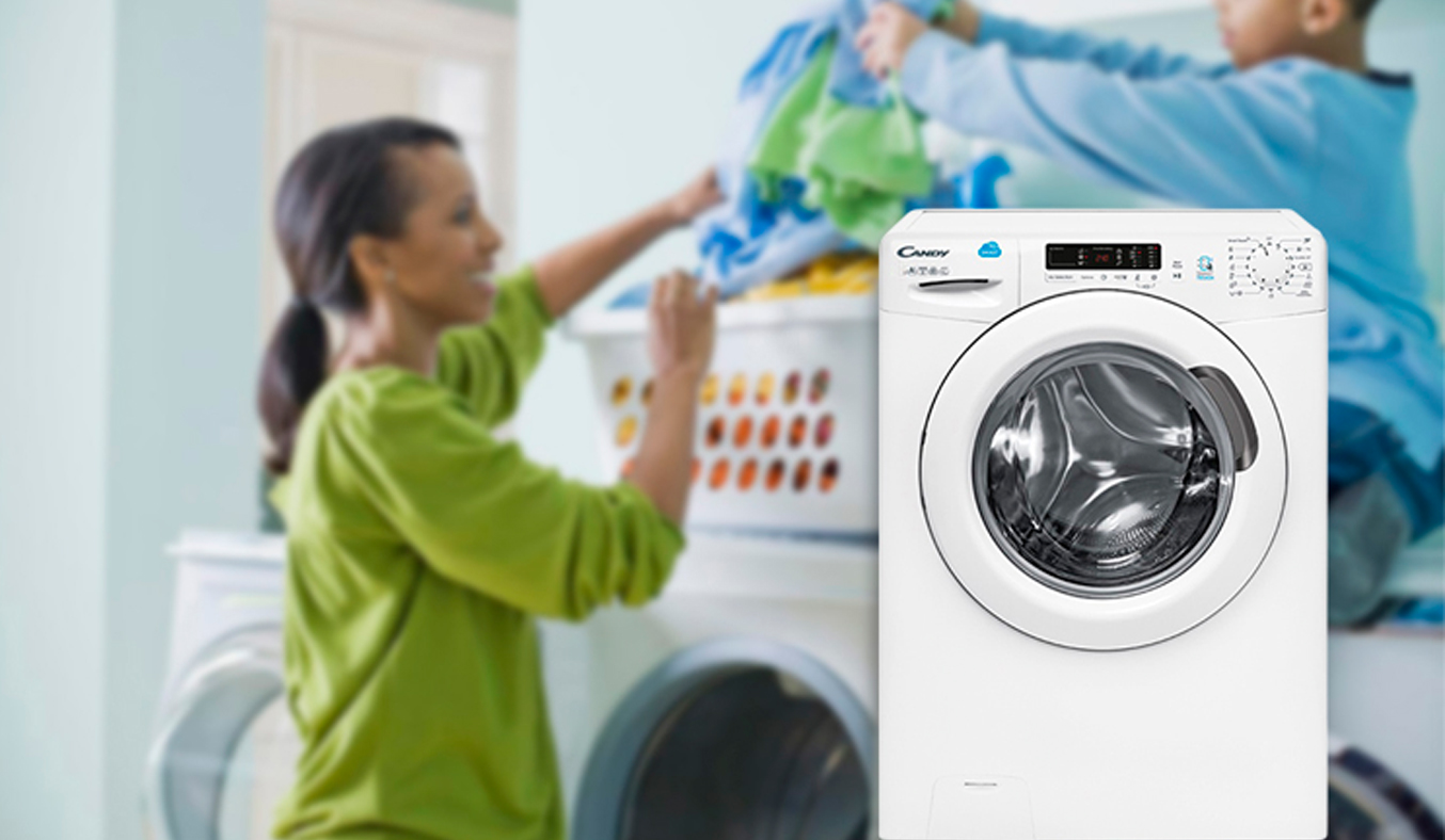 Máy giặt Candy 8 kg CS1482D3 có nhiều chế độ giặt