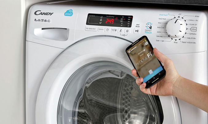 Máy giặt Candy 8 kg CS1482D3 chống trào bọt