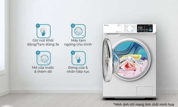 Máy giặt Casper Inverter 9.5 kg WF-95I140BWC