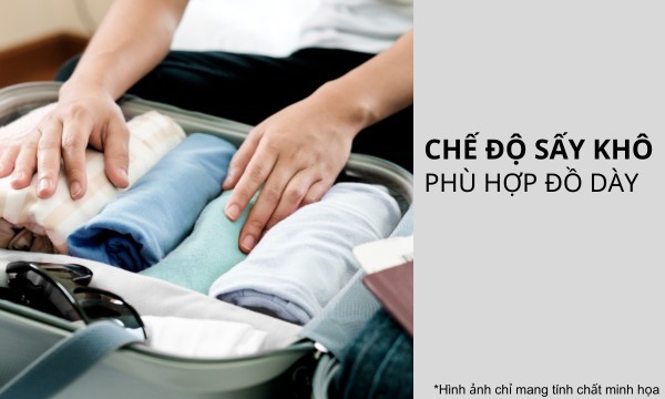 Máy giặt sấy Panasonic NA-V10FC1LVT 10/2kg Chế độ sấy khô