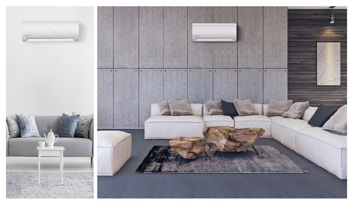 Máy Lạnh Aqua Inverter 1.5HP AQA-KCRV13FB - Thiết kế sang trọng, nổi bật không gian phòng