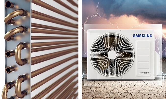Máy lạnh Samsung Inverter 1 HP AR10TYGCDWKNSV - Công nghệ Triple Protect Plus