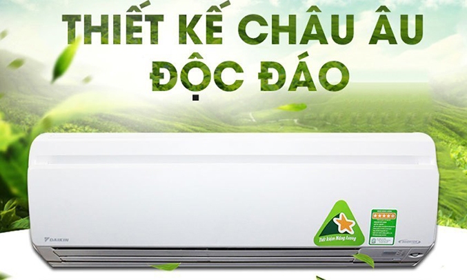 Máy lạnh Daikin Inverter 1 HP FTKS25GVMV có kiểu dáng hiện đại