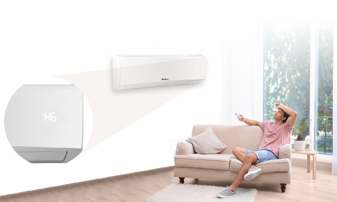 Máy lạnh Gree 1 HP GWC09KB-K6N0C4 - Tự động hiển thị mã lỗi 