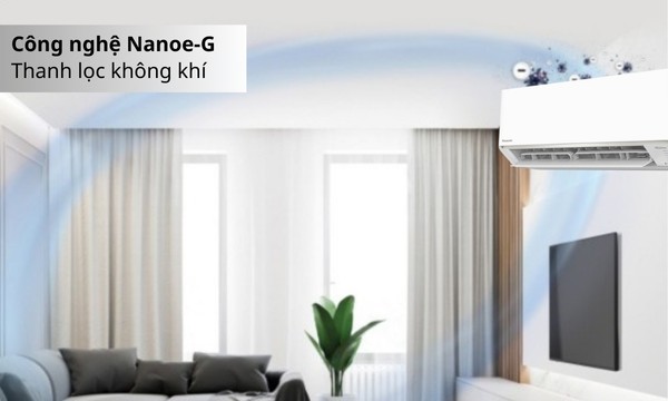 Máy lạnh Panasonic Inverter 1 HP CU/CS-YZ9AKH-8 Công nghệ Inverter tiết kiệm điện
