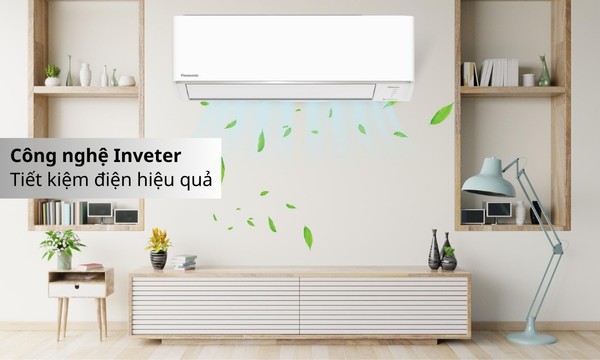 Máy lạnh Panasonic Inverter 1.5 HP CU/CS-YZ12AKH-8 Công nghệ Inverter tiết kiệm điện