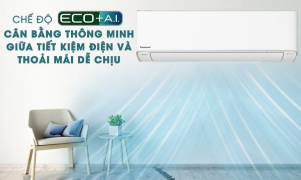 Máy lạnh Panasonic Inverter 1.5 HP CU/CS-XZ12ZKH-8 công nghệ AI ECO tiết kiệm điện