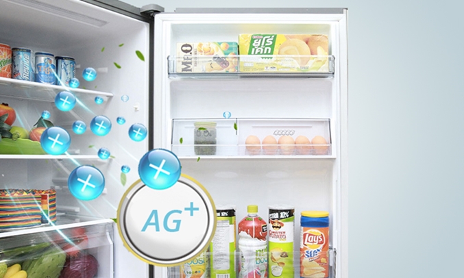 Tủ lạnh Panasonic NR-BV368XSVN công nghệ Ag Clean diệt khuẩn