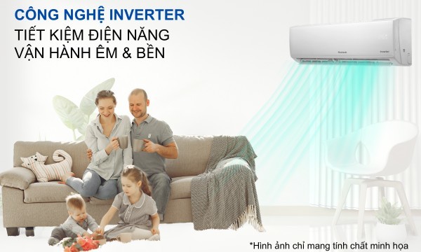 Máy lạnh Reetech Inverter 1 HP RTV9-TC-BI