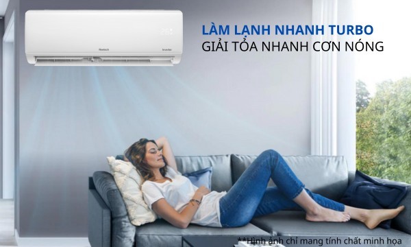 Máy lạnh Reetech Inverter 1 HP RTV9-TC-BI