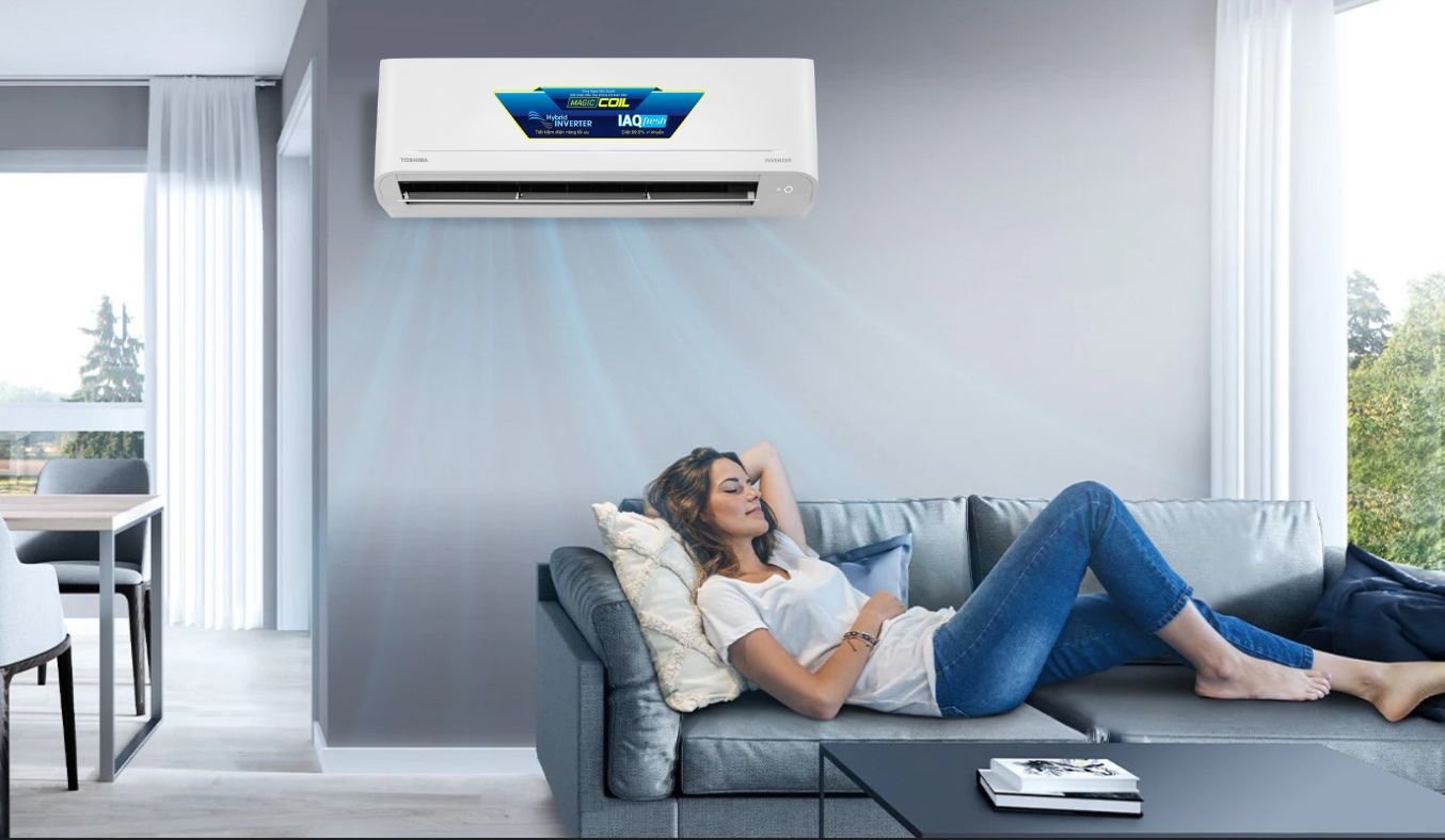 Máy lạnh Toshiba Inverter 1 HP RAS-H10C4KCVG-V tích hợp hàng loạt công nghệ