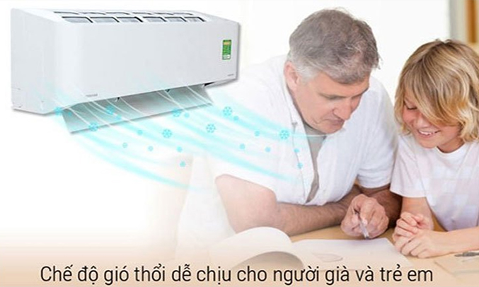 Máy lạnh Toshiba 2HP RAS-H18QKSG-V làm lạnh nhanh