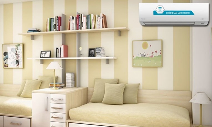 Máy lạnh Toshiba RAS-H13S3KV-V 1.5 HP làm lạnh nhanh