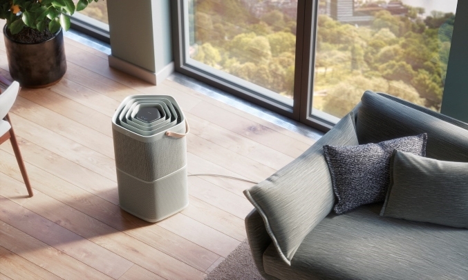 Máy lọc không khí Electrolux Inverter PA91-406GY - Màn hình hiển thị cùng đèn báo hữu dụng