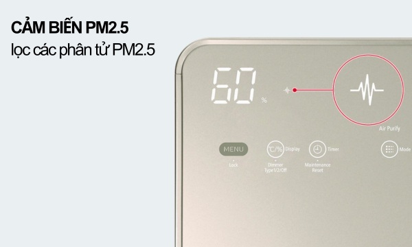 Máy lọc không khí Hitachi EP-A9000 điều khiển cảm ứng