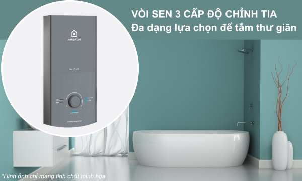 Máy nước nóng Ariston AURES Premium 4.5P Space