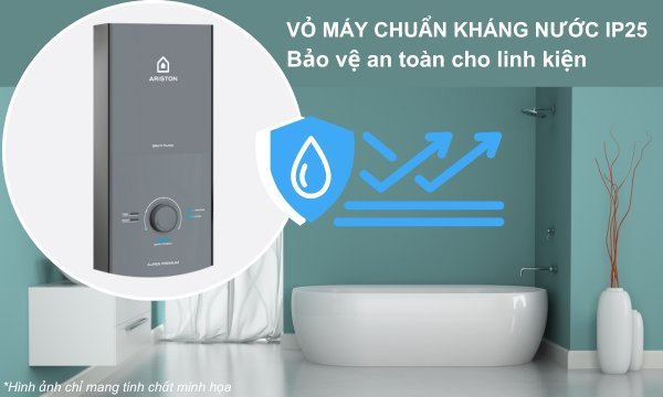 Máy nước nóng Ariston AURES Premium 4.5P Space