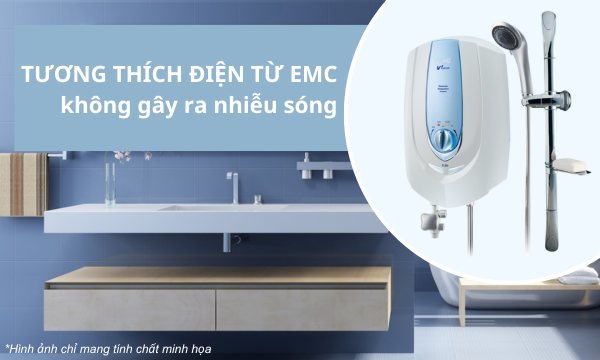 Máy nước nóng Alpha V1JETEP Xanh Dương