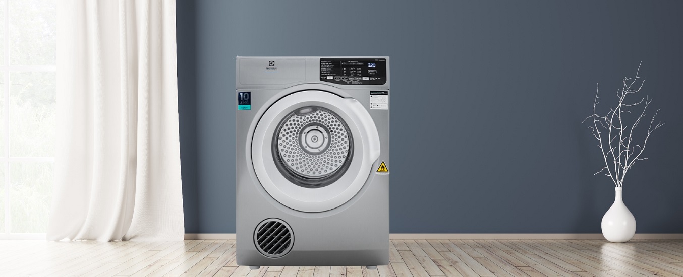 Máy sấy quần áo Electrolux 8 kg EDV805JQSA - Thiết kế gọn gàng
