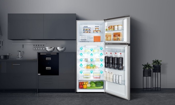 Tủ lạnh Casper Inverter 404 lít RT-421VGW - Hệ thống làm lạnh đa chiều