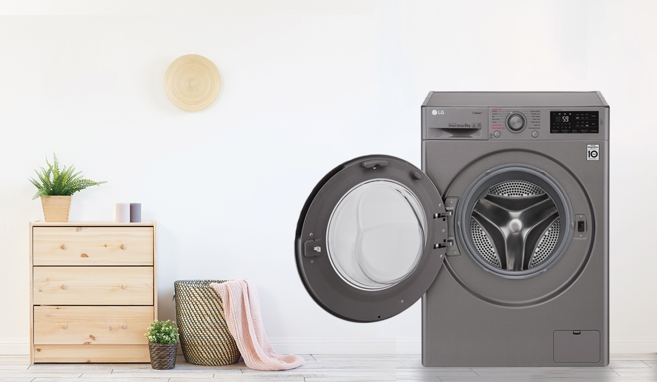 Máy giặt LG Inverter 8 Kg FC1408S3E - Thiết kế hiện đại