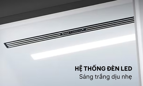 Tủ lạnh LG Inverter 635 lít GR-X257BG - Đèn led chiếu sáng
