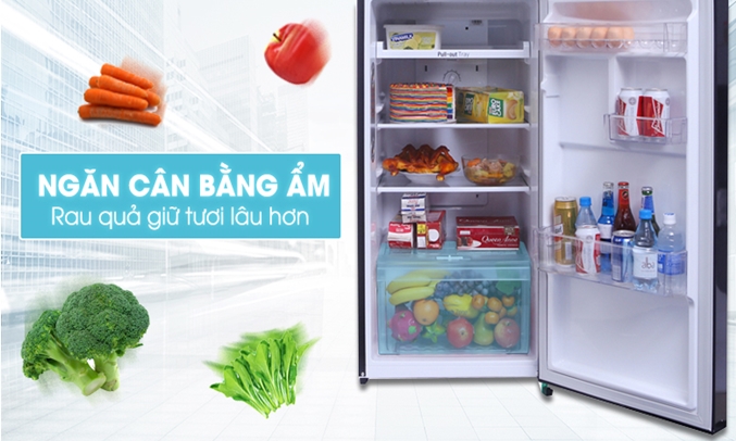 Tủ lạnh LG 208 lít GN-L208PN giúp rau quả luôn mọng nước