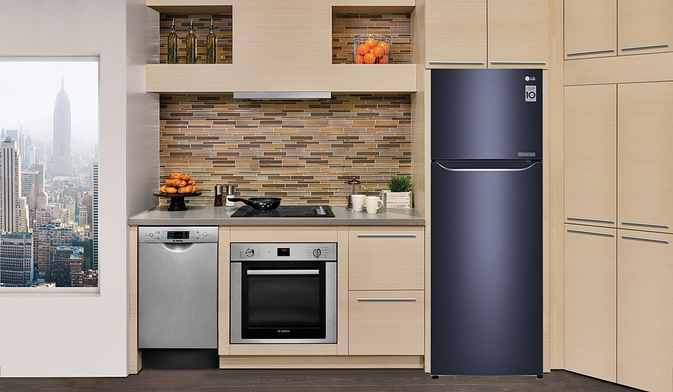 Tủ lạnh LG 255 lít GN-L255PN1 có thiết kế đơn giản, sang trọng