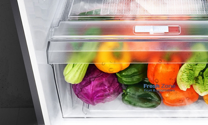 Tủ lạnh LG 315 lít GN-L315PS giúp rau quả luôn mọng nước