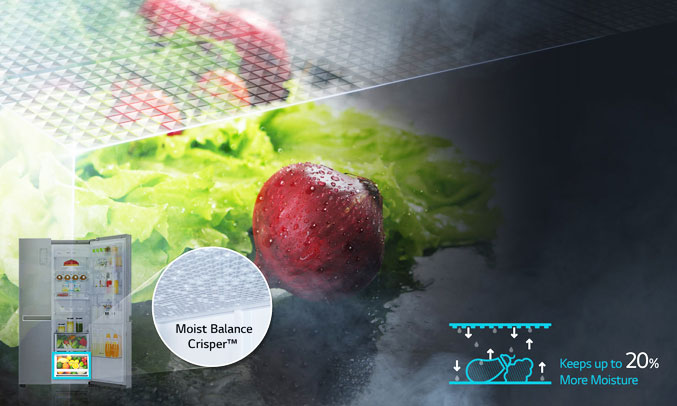 Tủ lạnh giá tốt. Tủ lạnh LG GR-D247JS 601 lít