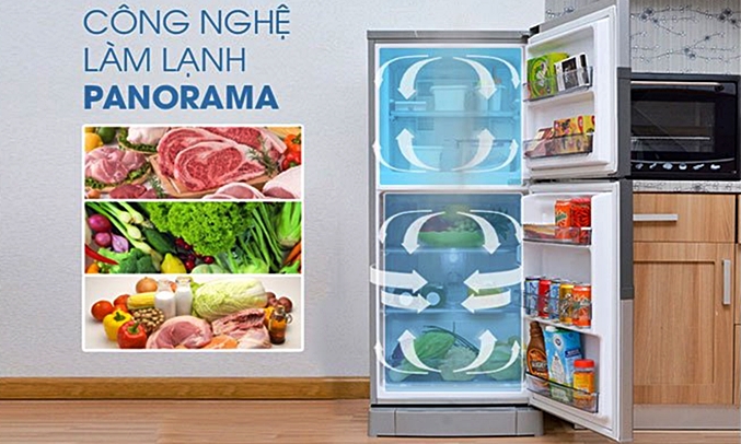 Tủ lạnh Panasonic NR-BJ178SSVN bảo quản thực phẩm tươi ngon lâu hơn
