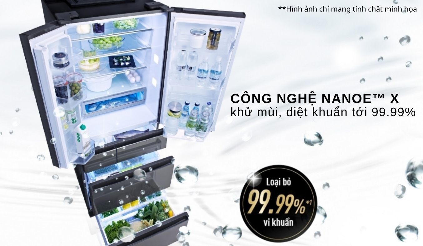 Tủ lạnh Panasonic Inverter 491 lít NR-F503GT-X2