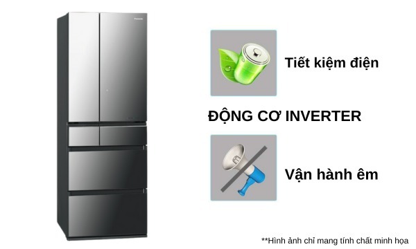 Tủ lạnh Panasonic Inverter 491 lít NR-F503GT-X2