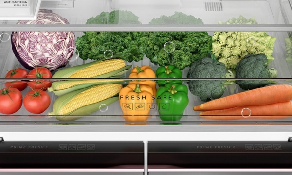 Tủ Lạnh Panasonic Inverter Prime+ Edition NR-WY720ZMMV khay kệ chịu lực tốt