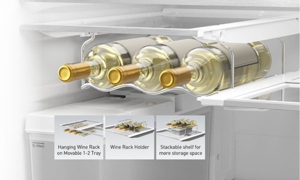 Tủ Lạnh Panasonic Inverter Prime+ Edition NR-WY720ZMMV mặt gương sang trọng