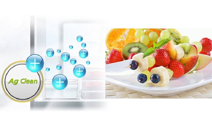 Tủ lạnh Panasonic 290 lít NR-BV329XSVN khử mùi hiệu quả