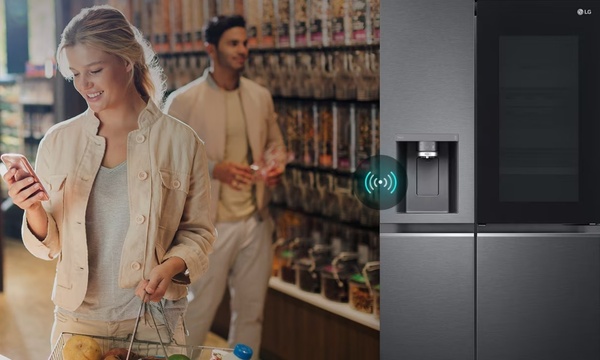 Tủ lạnh LG Inverter 635 lít GR-G257SV kết nối wifi