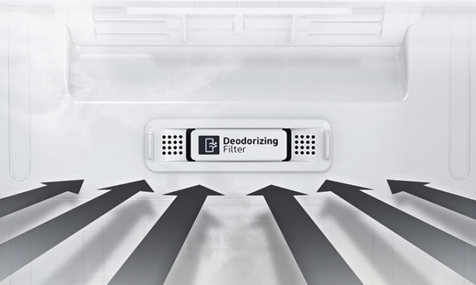 Tủ lạnh Samsung Inverter 236 lít RT22M4033S8/SV - Bộ lọc than hoạt tính