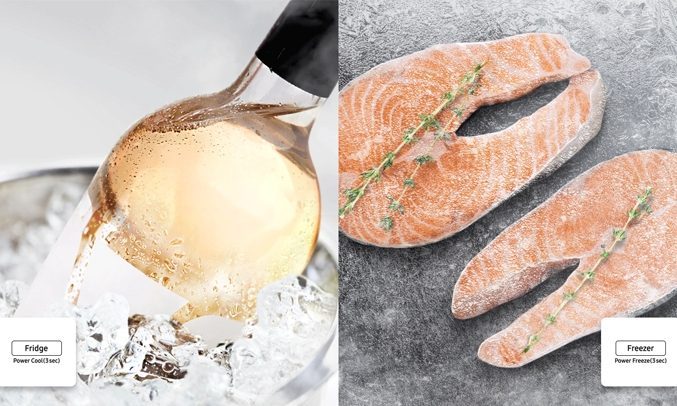 Tủ lạnh Samsung Inverter 617 lít RS64R5301B4 làm lạnh - đông đá ngay tức thì