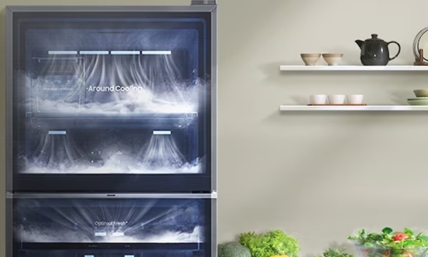 Tủ lạnh Samsung Inverter RT38CG6584B1SV - Hệ thống làm lạnh vòm All around Cooling