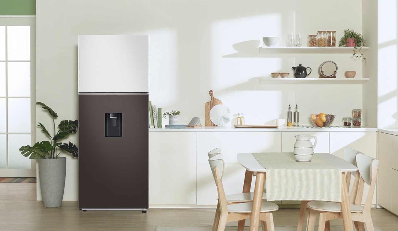 Tủ lạnh Samsung Inverter RT42CB6784C3SV - Thiết kế sang trọng