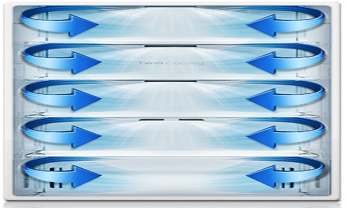 Tủ lạnh Samsung RS554NRUA1J duy trì độ ẩm