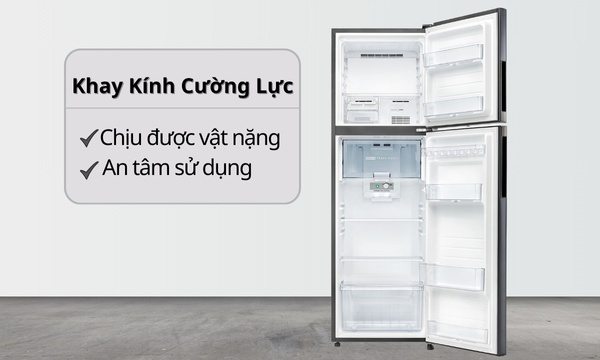 Tủ lạnh Sharp Inverter 224 lít SJ-X252AE-SL Công nghệ cấp đông nhanh Express Freezing