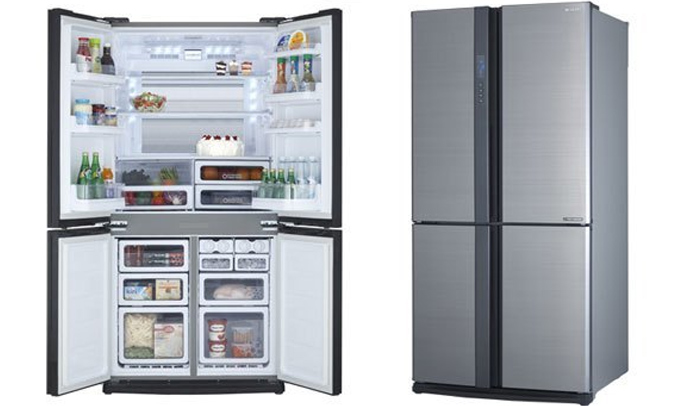 Tủ lạnh Sharp SJ-FX630V 556 lít bán trả góp tại nguyenkim.com