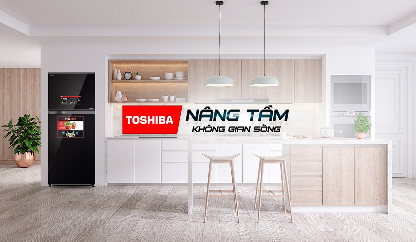 Tủ lạnh Toshiba Inverter 359 lít GR-AG41VPDZ (XK1) - Tủ lạnh Toshiba Inverter 359 lít sang trọng tô điểm không gian sống