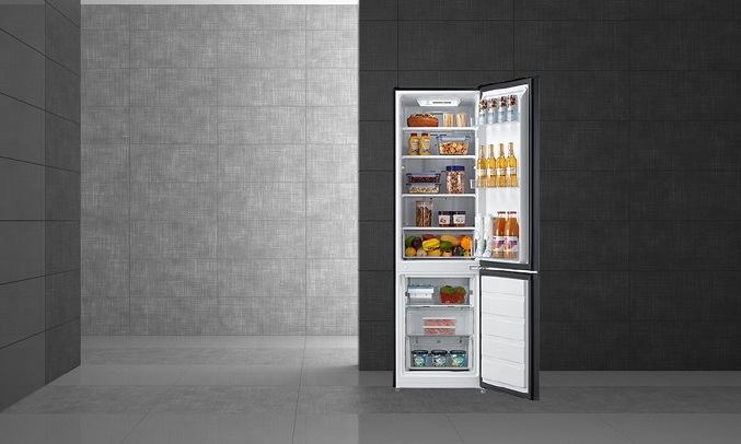 Tủ lạnh Toshiba Inverter 270 lít GR-RB350WE-PMV(30)-BS - Dung tích 270 lít