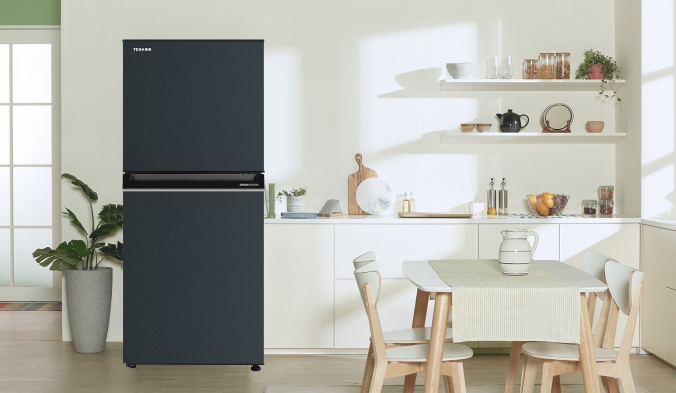 Tủ lạnh Toshiba Inverter - Thiết kế sang trọng