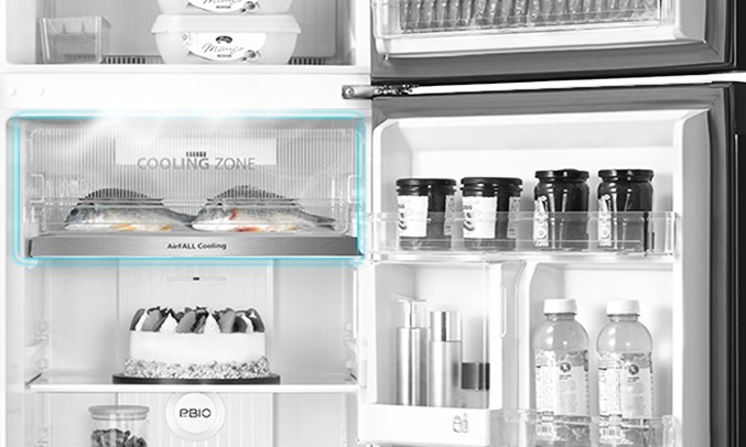 Tủ lạnh Toshiba Inverter 338 lít GR-RT440WE-PMV(06)-MG - Ngăn Cooling Zone