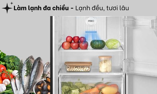 Tủ lạnh Toshiba Inverter 411 lít GR-RT559WE-PMV(58)-MM - Làm lạnh đa chiều
